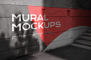 Street mural mockup bundle outdoor, an Advertising Mockup by FoundImages (Thumbnail 18 of 42)