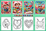 Happy Valentine's Day Coloring Book, an Arts & Entertainment Photo by Wow Magic (Thumbnail 2 of 2)