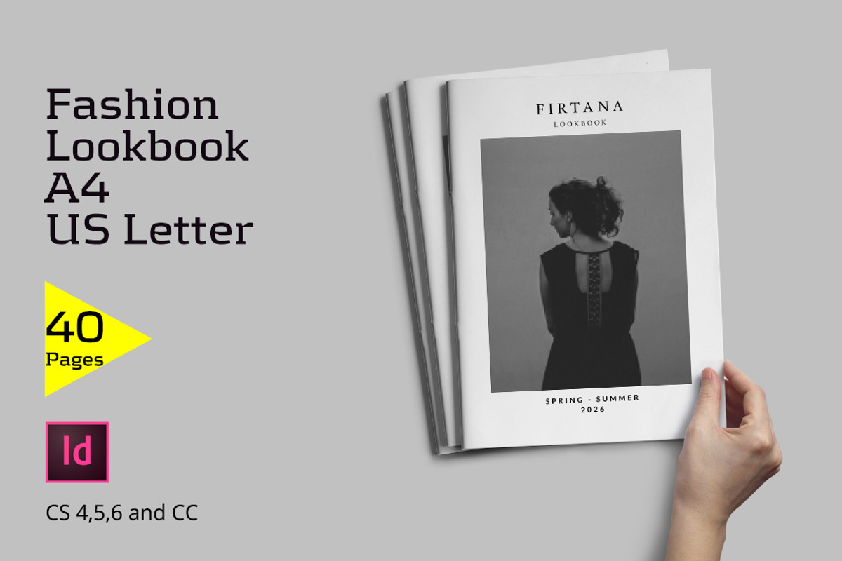 Fashion Lookbook, a Brochure Template by Firtana (Photo 1 of 11)