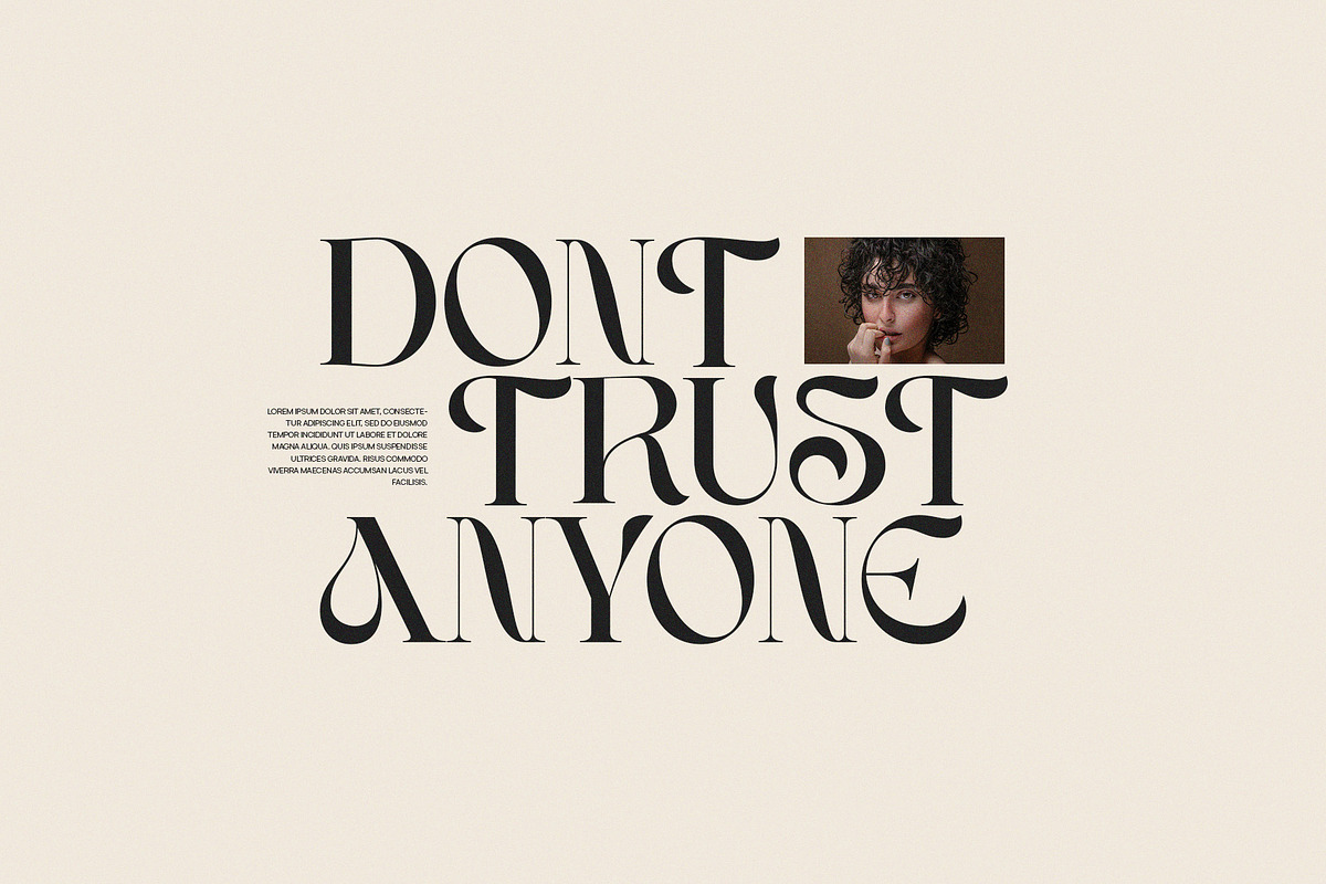Glasio Unique Modern Serif Font, a Serif Font by Perfectype (Photo 3 of 6)