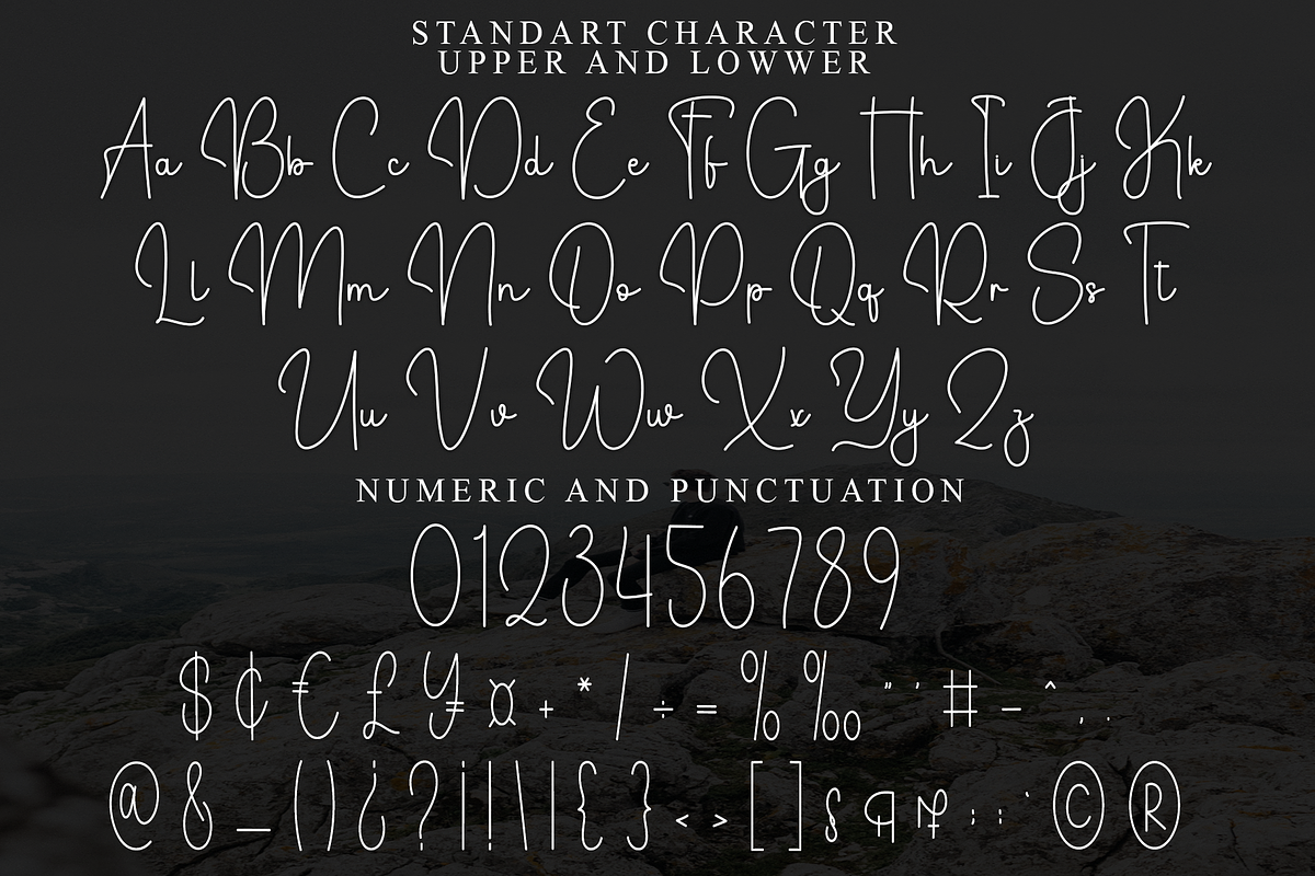Underline, a Handwritten Font by FreshTypeINK (Photo 7 of 8)