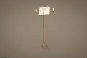 Vintage music stand, a Furniture 3D Model by Snji | 3D Models (Thumbnail 11 of 12)