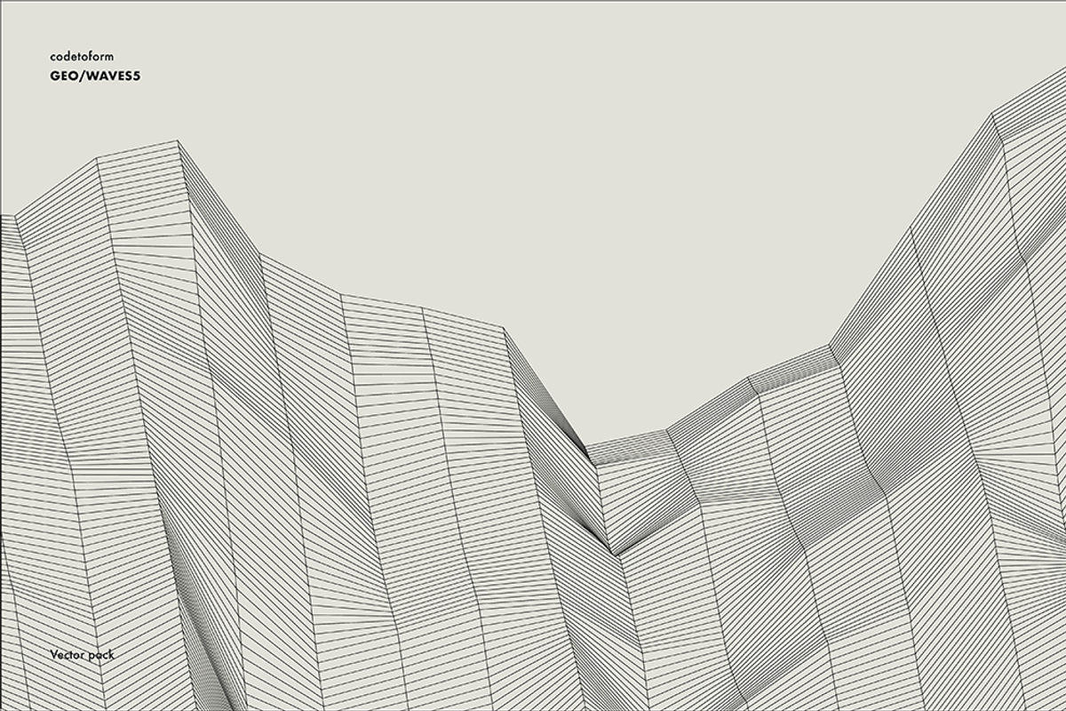 GEO_WAVES6 Vector Pack, a Graphic by codetoform (Photo 20 of 21)