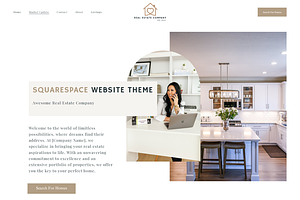 Squarespace 7.1 Real Estate Website