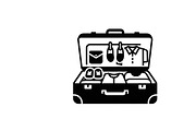 airplane travel silhouettes, an Illustration by Amazin_art (Thumbnail 9 of 31)
