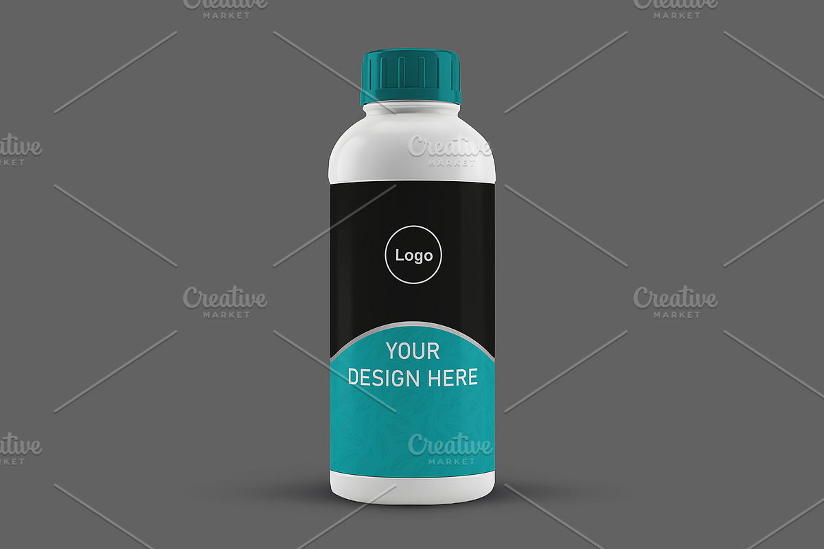Agricultural Chemical Bottle Mockup, a Mockup by Zans Graphic (Photo 1 of 3)
