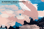 45 Procreate Painterly Brush Stamps, a Brush Add-On by CC CREATIVE CO (Thumbnail 13 of 15)
