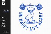 Funny Workout Gym Fitness T-shirt, a Graphic by shaondesigns (Thumbnail 1 of 6)