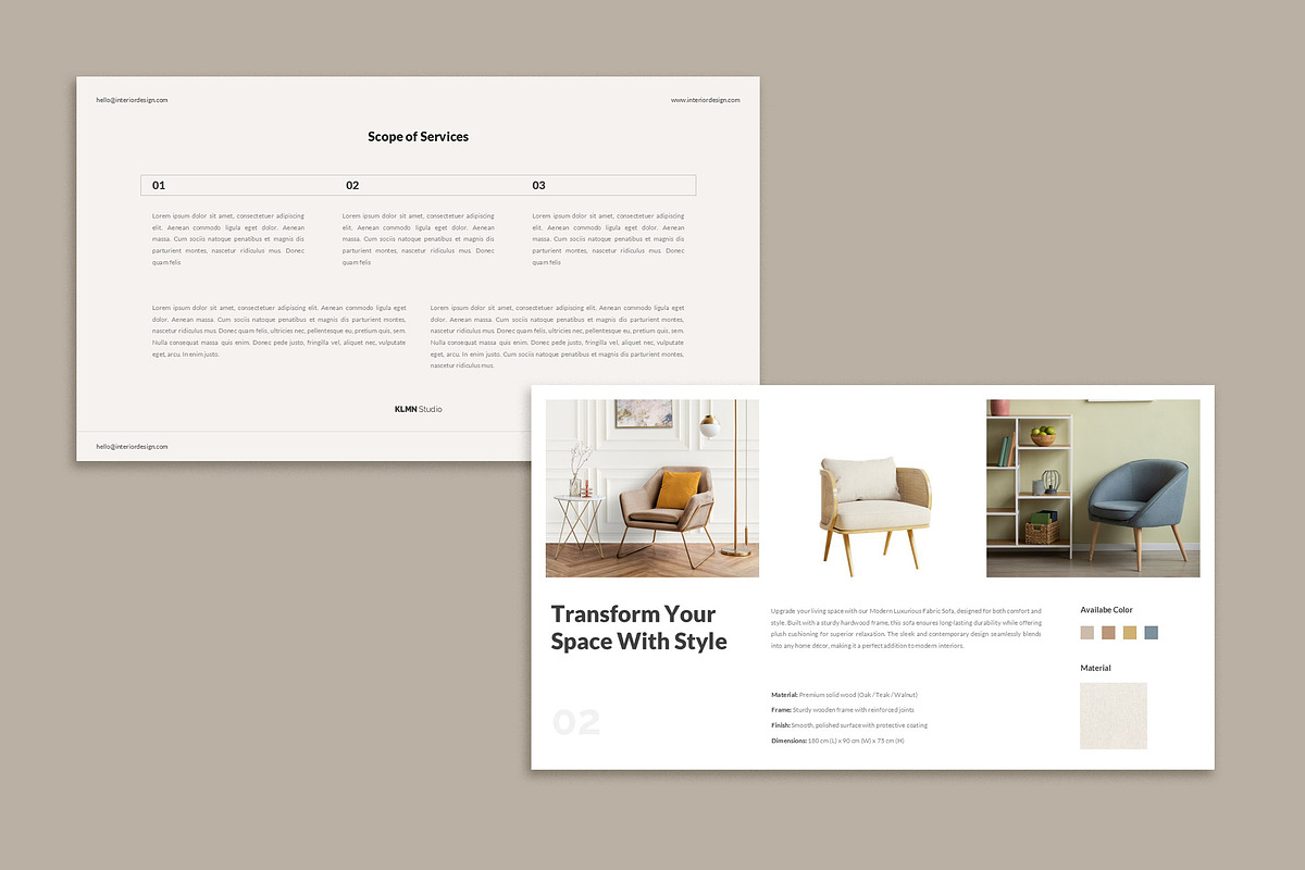 Furnitur Catalog Keynote, a Presentation Template by kylyman (Photo 4 of 7)