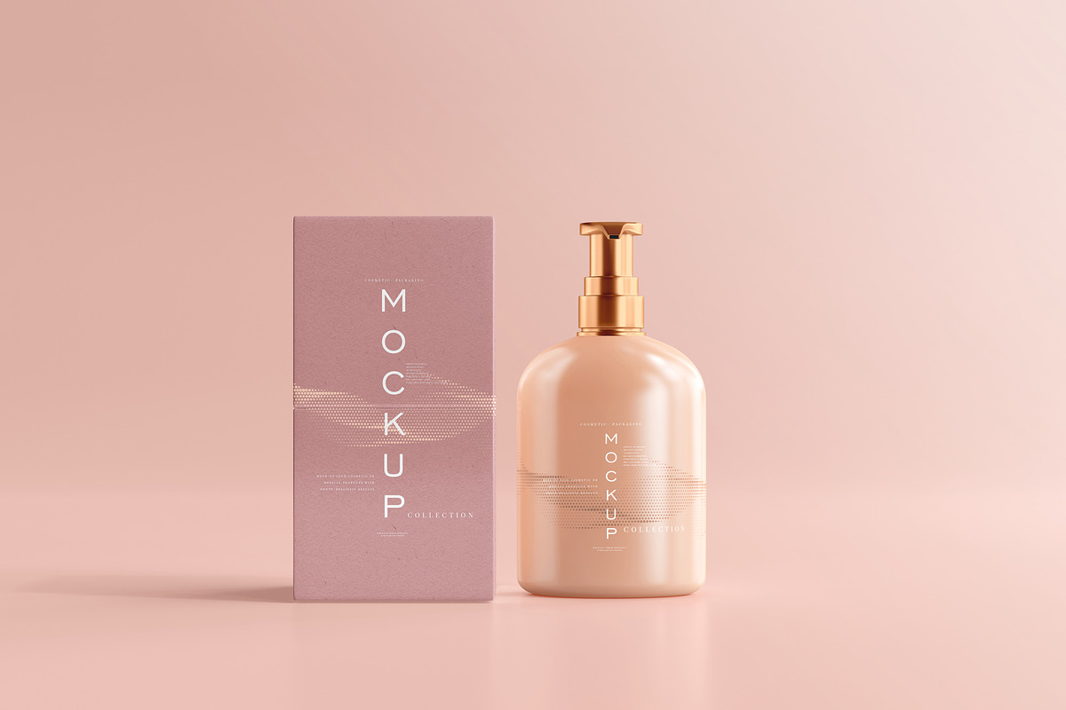 390+ Cosmetic Branding Mockup Scenes, a Cups & Container Mockup by pmvch (Photo 215 of 367)