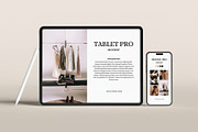 Tablet Pro & Phone Mockup, an iPad Mockup by zpackcreative (Thumbnail 2 of 5)