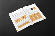 Annual Report Template, a Brochure Template by Pixavics (Thumbnail 3 of 6)