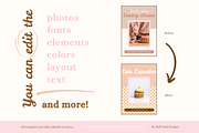 Bakery Instagram Story Templates, a Social Media Template by Hell Yeah Designs (Thumbnail 6 of 8)