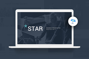 Star Webinar Keynote Template, a Presentation Template by slidequest