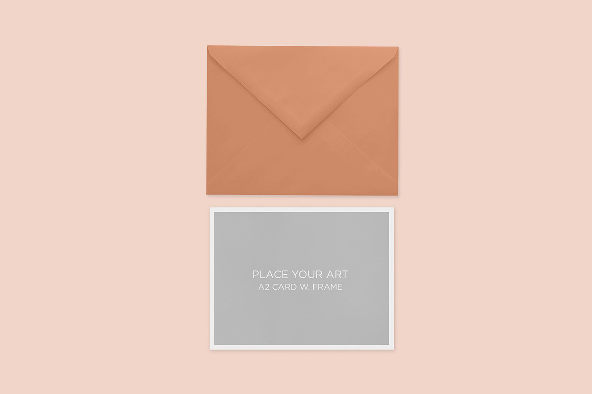 Minimal Greeting Card Envelope, an Advertising Mockup by Xtrahive (Photo 4 of 7)