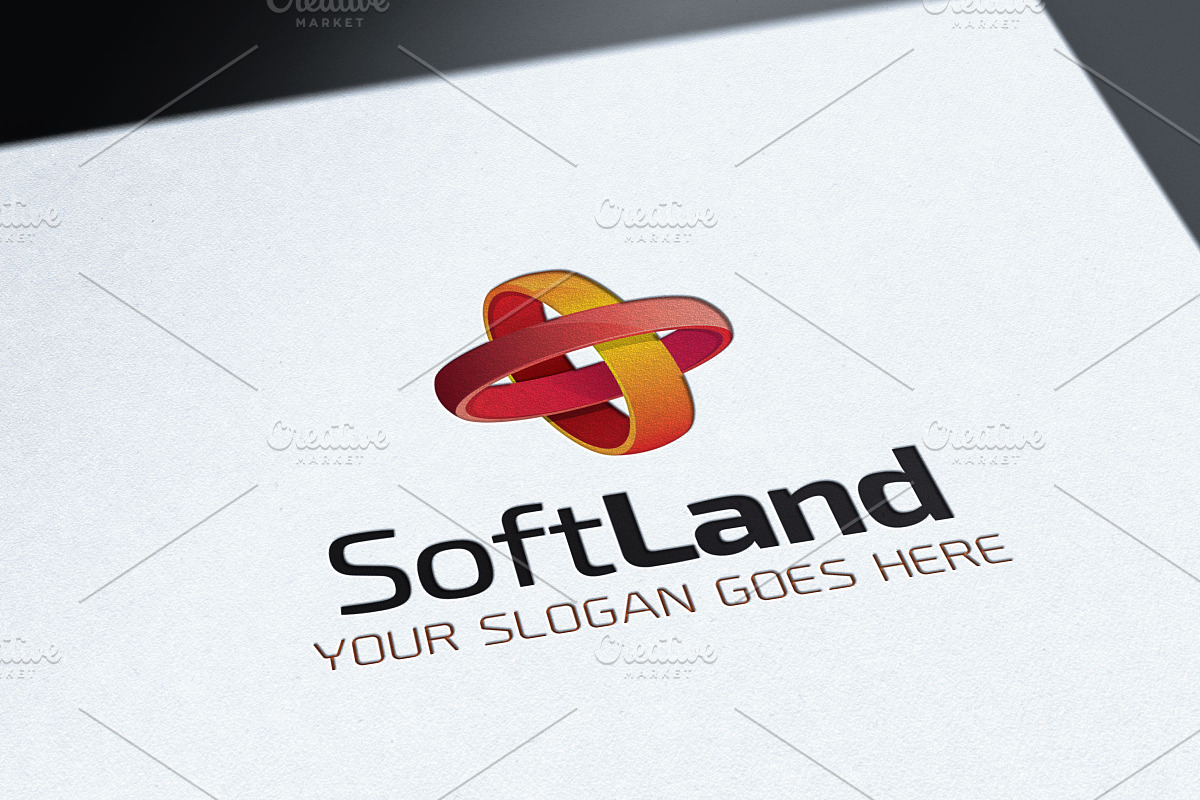 SoftLand Business Clean Logo, a Branding & Logo Template by MustacheThemes (Photo 2 of 3)