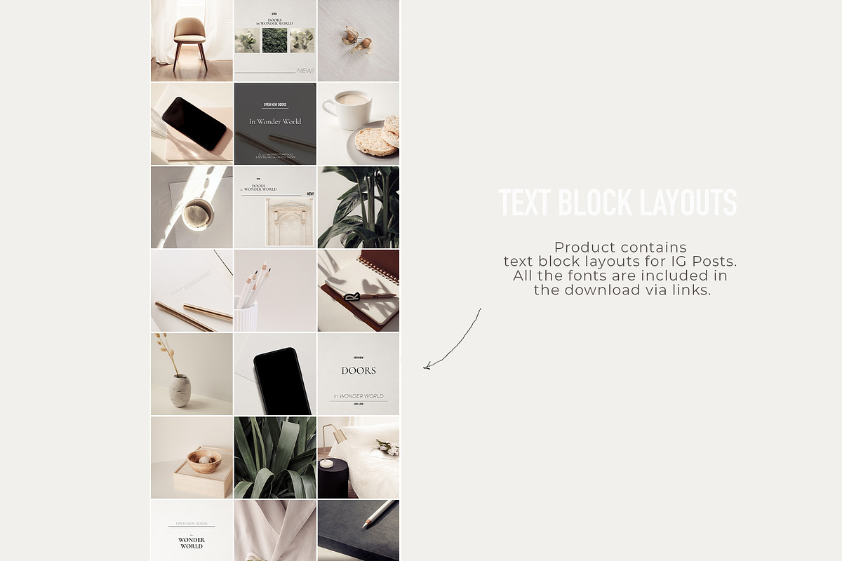 Minimalism. Feed №11, a Social Media Template by OntheMoon (Photo 7 of 10)