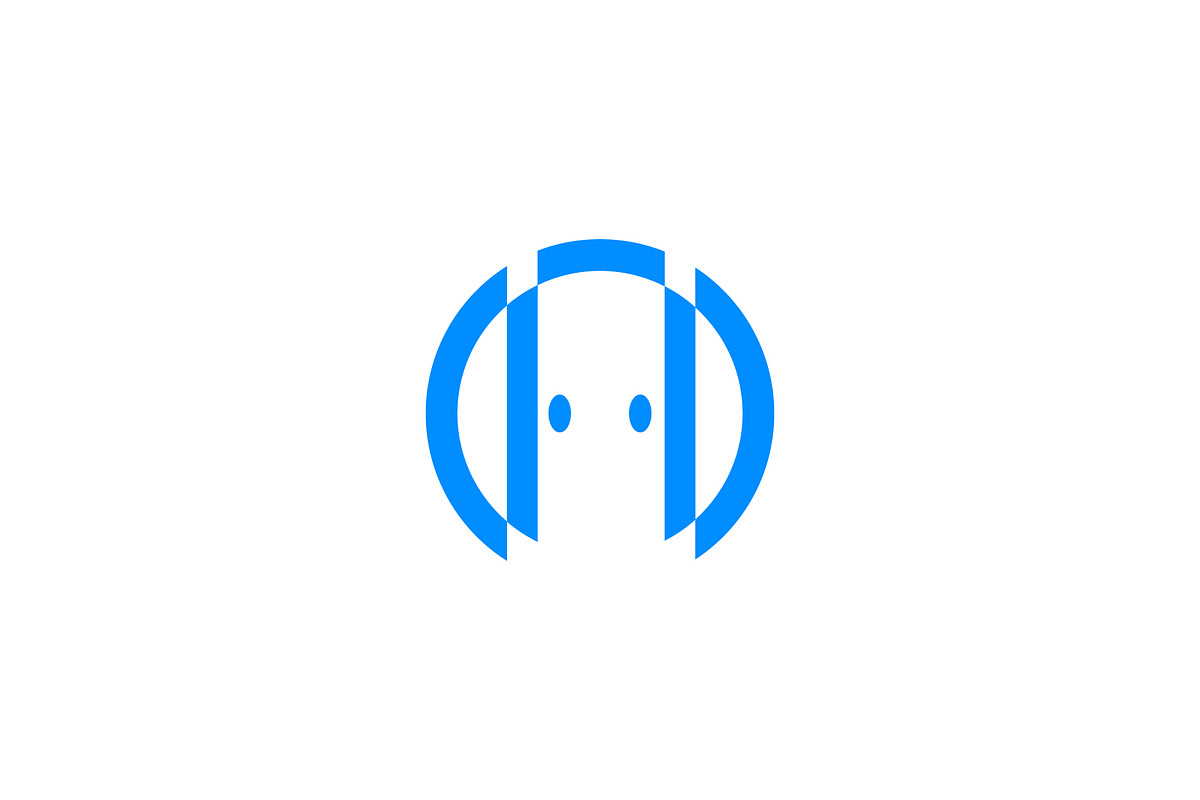 letter H Headphone Logo, a Branding & Logo Template by Abir Hossain Waffi (Photo 1 of 4)