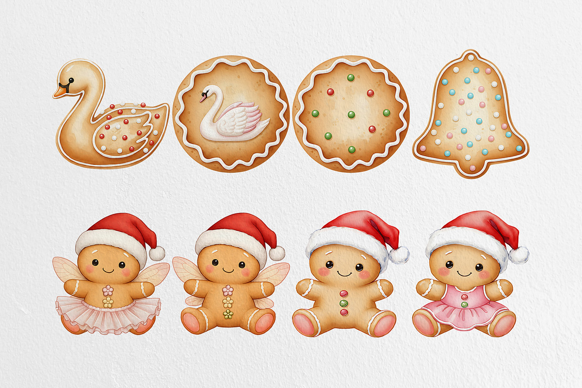 35 Nutcracker clipart Gingerbread, an Object Graphic by PinkJellyfish (Photo 5 of 6)