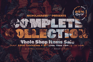 85% OFF Complete Textures Collection