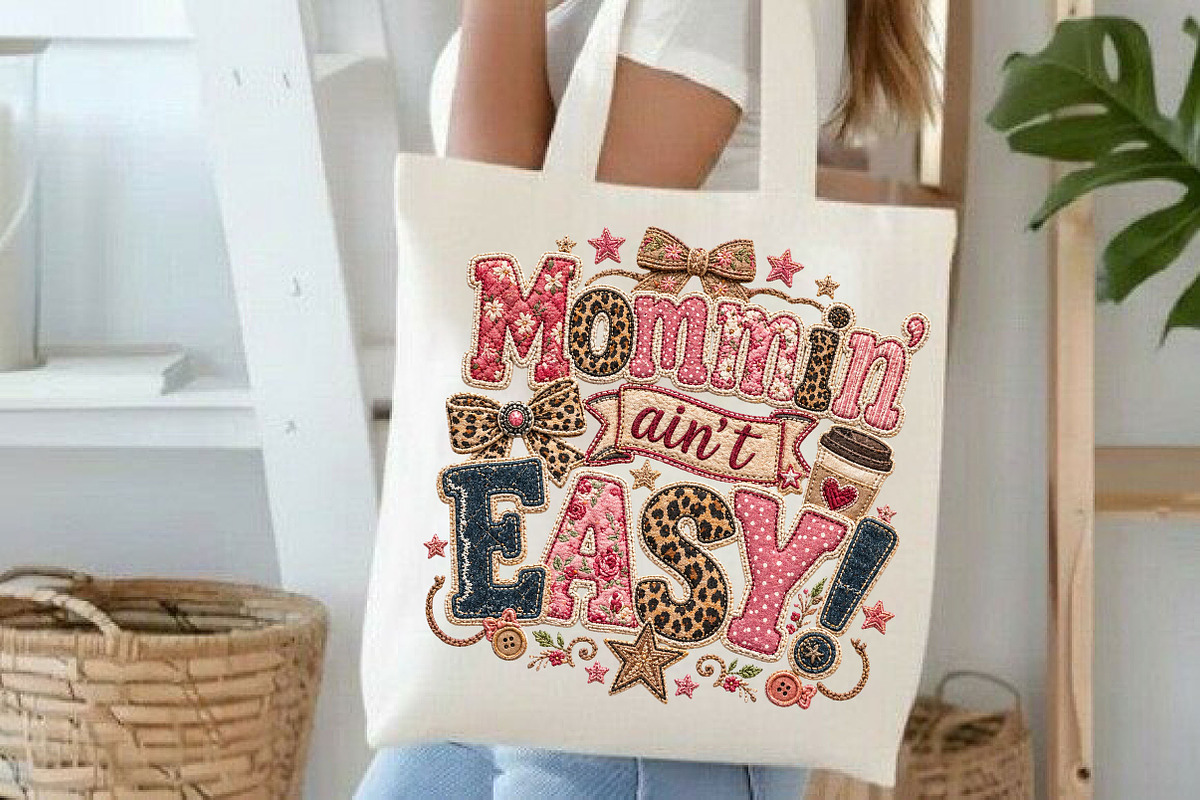 Mommin Ain’t Easy Mothers Day, an Illustration by DreamCafeArt (Photo 4 of 5)