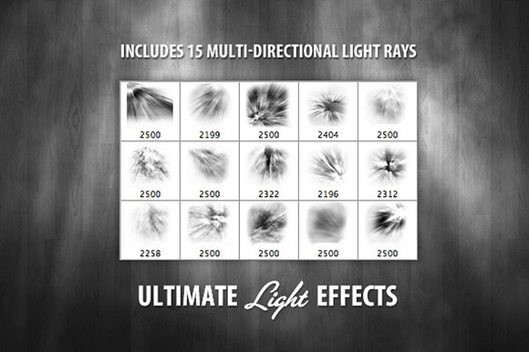 Ultimate Lighting Effects Brush Set preview 4