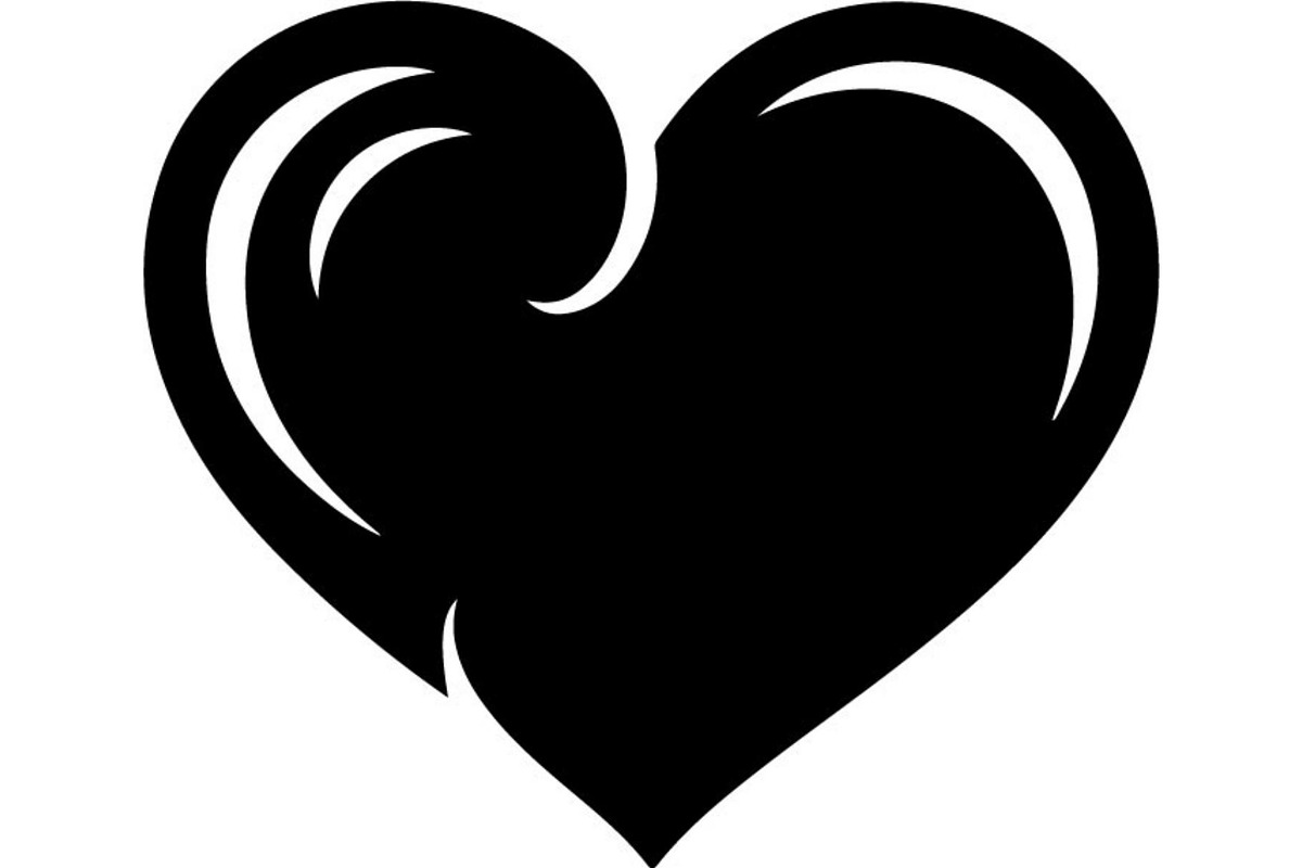 Heart Icons Silhouette, an Object Graphic by Creativeshirt (Photo 4 of 17)
