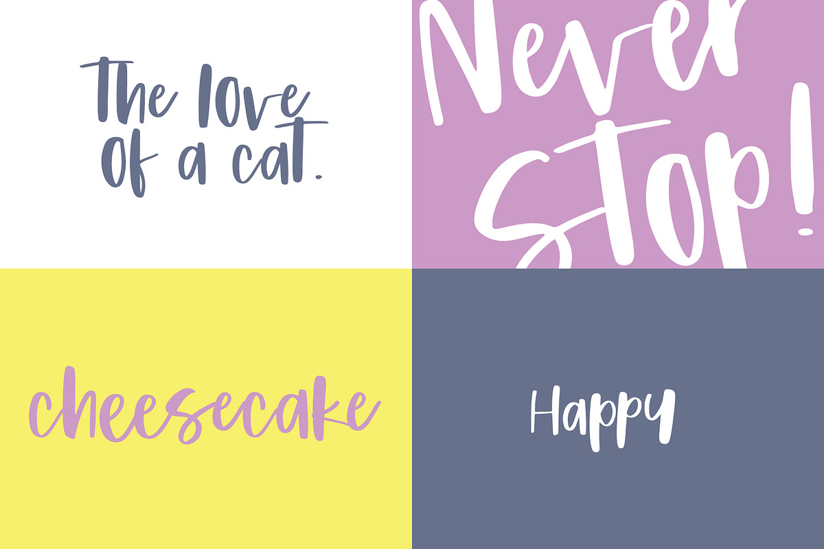 Without | Handwritten Font, a Script Font by Artstudio (Photo 3 of 6)