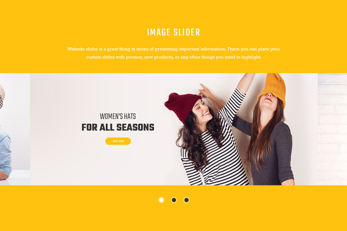 Captain-Hats and Caps Magento2 Theme, a Websites & App Template by Zemez (Photo 5 of 6)