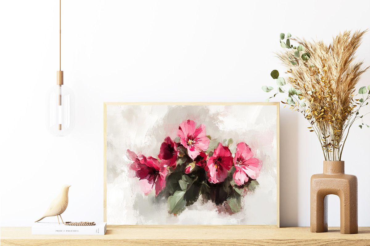 Flower Wall Art Collection, an Illustration by PrintablesByFranklyn (Photo 6 of 9)
