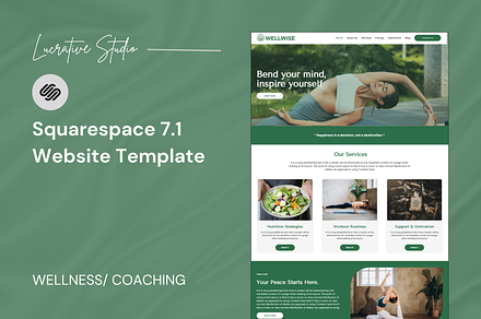 Squarespace Website Template