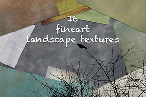16 fineart landscape textures