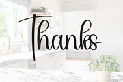 Kitchen | Script Font, a Handwritten Font by Scratchones (Thumbnail 9 of 9)