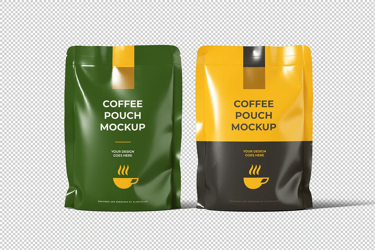Plastic Pouch Mockup, a Packaging Mockup by zpackcreative (Photo 3 of 5)