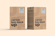 Vertical Cardboard Carton Box Mockup, a Packaging Mockup by Ram Studio LLC (Thumbnail 7 of 11)