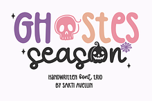 Ghostes Season - Handwritten Font
