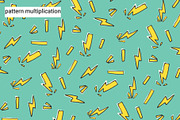 Memphis seamless patterns, a Pattern Graphic by mamormo (Thumbnail 4 of 5)