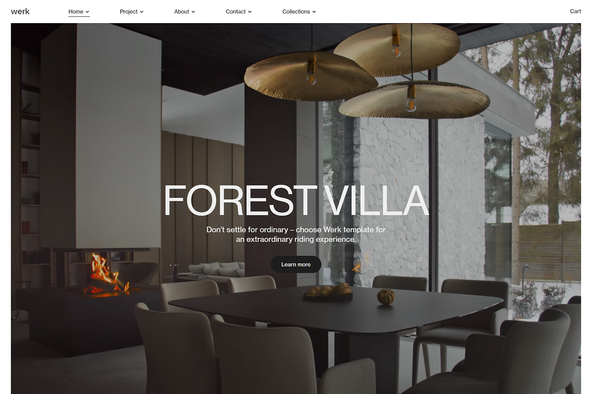 Werk Squarespace Website Template, a Squarespace Template by Goashape Studio (Photo 11 of 21)