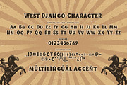 West Django Vintage Western Font, a Font by Blankids Studio (Thumbnail 5 of 6)