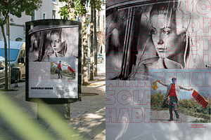 Urban Billboard Ad Mockup - OCM1