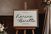Lorieta Huxley Font, a Script Font by Timurtype (Thumbnail 5 of 7)