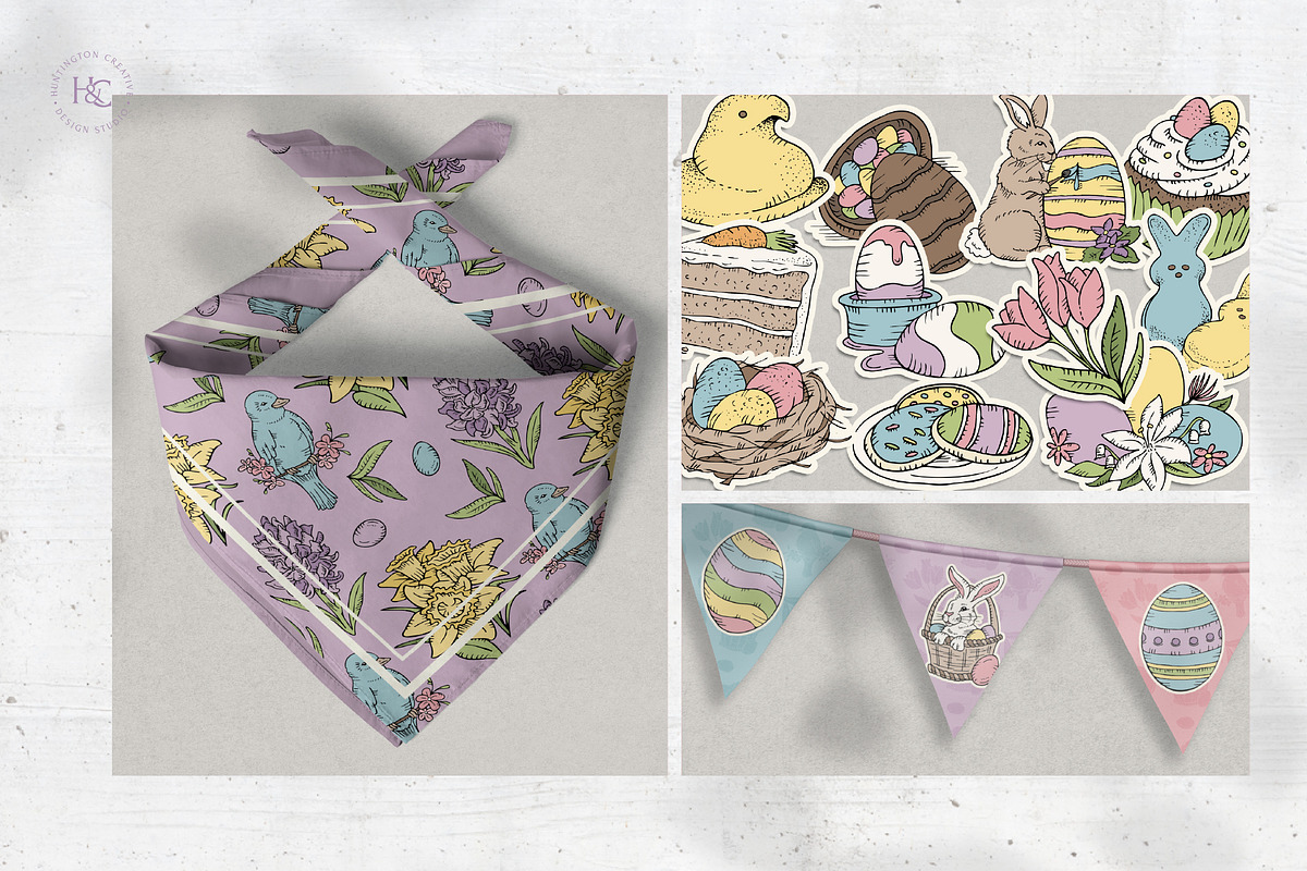Hand Drawn Easter Seasonal Images, a Seasonal Illustration by H&C Drawings & Designs (Photo 13 of 15)