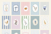 Vintage Nursery Prints Bundle - 140, a Background Graphic by Artemsky (Thumbnail 17 of 17)