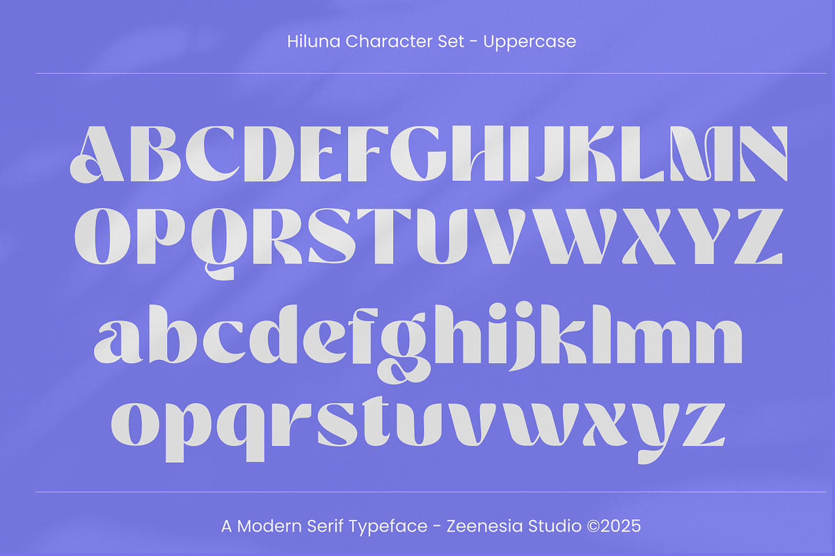 Hiluna Clean Sans Serif Font, a Sans Serif Font by zeenesia (Photo 19 of 22)