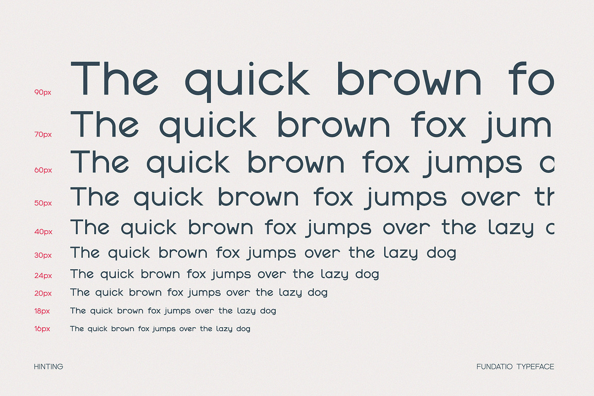 Fundatio Typeface, a Sans Serif Font by CuteDreamyDesign (Photo 9 of 10)