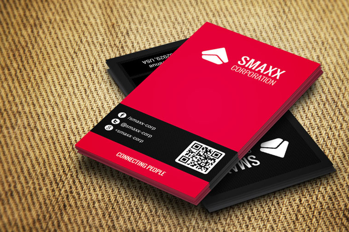 Modern Corporate Business Card CM006, a Business Card Template by annozio (Photo 2 of 4)