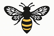 Botanical Bee Vector Design Bundle, an Illustration by abu67222 (Thumbnail 3 of 9)