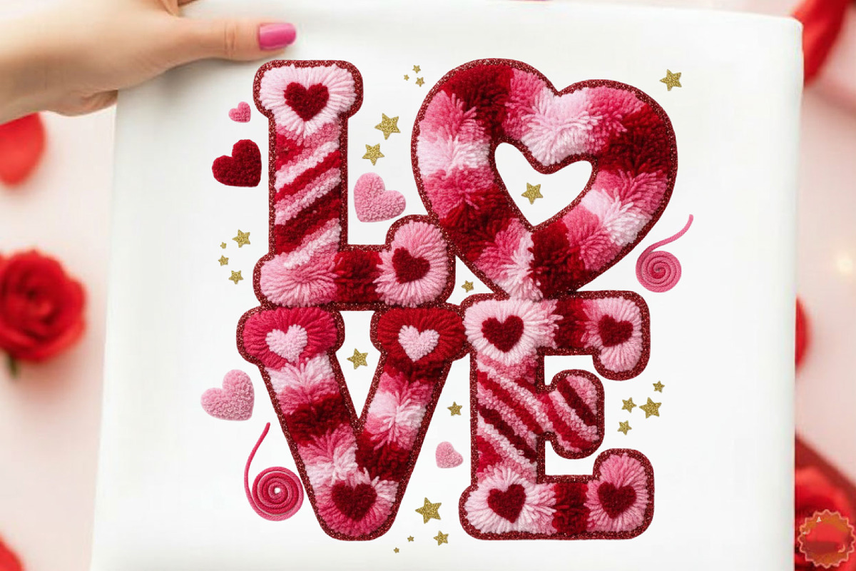 Faux Yarn Valentine Png Valentines L, an Illustration by designcity5 (Photo 4 of 9)
