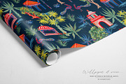 Chinoiserie Design(Pattern & motifs), a Pattern Graphic by HannaStudio (Thumbnail 2 of 7)