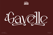 Gavelle -  Serif Typeface Font, a Serif Font by Rishsketch (Thumbnail 1 of 15)